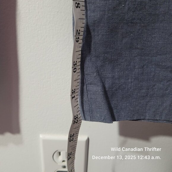 Tristan 36 Light Gray Dress Pants Cotton Flat Front Tailored Fit - Picture 4 of 5